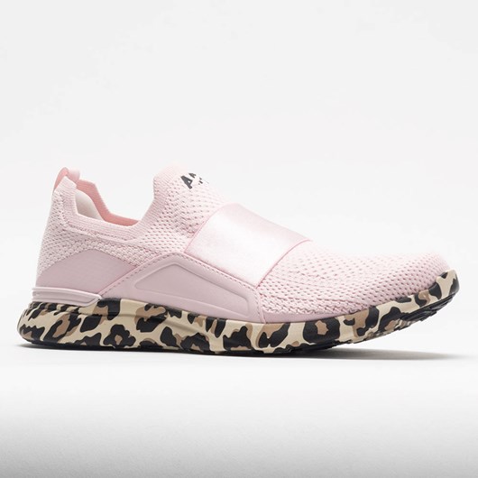 Orthofeet APL TechLoom Bliss Women's Lifestyle Sneakers Bleached Pink / Leopard | CS3462958