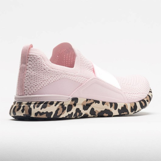 Orthofeet APL TechLoom Bliss Women's Lifestyle Sneakers Bleached Pink / Leopard | CS3462958