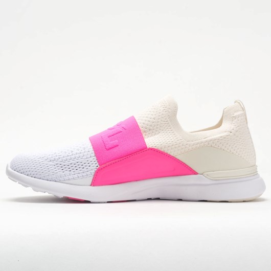 Orthofeet APL TechLoom Bliss Women's Lifestyle Sneakers Pristine / Fusion Pink / White | DI5983712