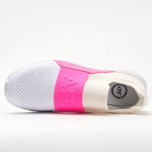 Orthofeet APL TechLoom Bliss Women's Lifestyle Sneakers Pristine / Fusion Pink / White | DI5983712