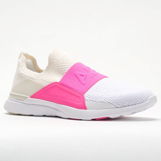 Orthofeet APL TechLoom Bliss Women's Lifestyle Sneakers Pristine / Fusion Pink / White | DI5983712