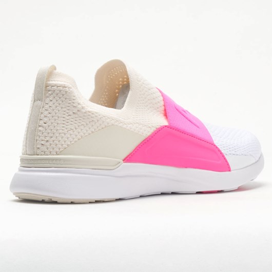 Orthofeet APL TechLoom Bliss Women's Lifestyle Sneakers Pristine / Fusion Pink / White | DI5983712