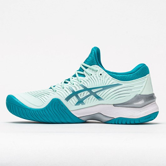 Orthofeet ASICS Court FF 2 Women's Tennis Shoes Bio Mint / Lagoon | CS5081463