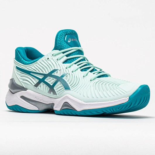 Orthofeet ASICS Court FF 2 Women's Tennis Shoes Bio Mint / Lagoon | CS5081463