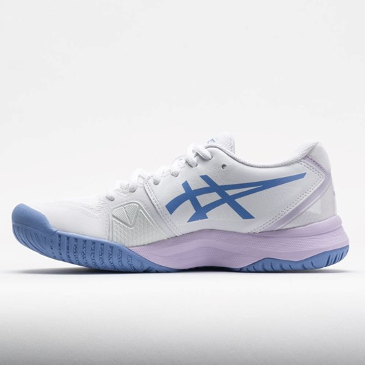 Orthofeet ASICS GEL-Challenger 13 Women's Tennis Shoes White / Periwinkle Blue | ZA2874156