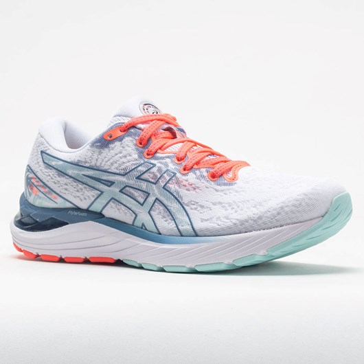 Orthofeet ASICS GEL-Cumulus 23 Women's Running Shoes White / Gray Floss | FJ1902583