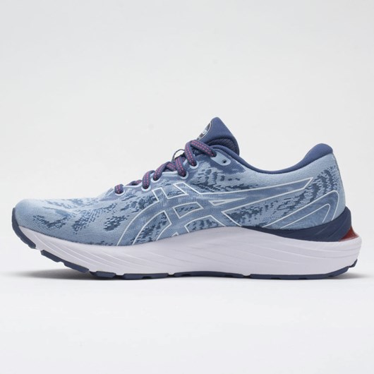 Orthofeet ASICS GEL-Cumulus 23 Women's Running Shoes Mist / White | IB4106537