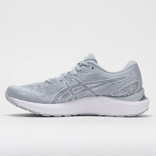 Orthofeet ASICS GEL-Cumulus 23 Women's Running Shoes Piedmont Gray / White | ZL4012957