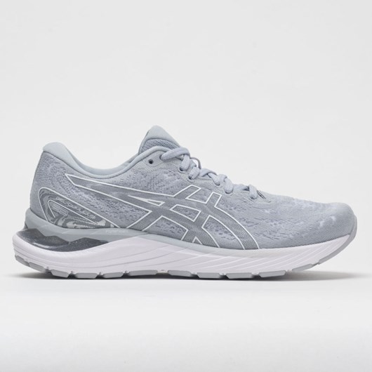 Orthofeet ASICS GEL-Cumulus 23 Women\'s Running Shoes Piedmont Gray / White | ZL4012957