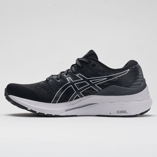 Orthofeet ASICS GEL-Kayano 28 Women's Running Shoes Black / White | RE7253689