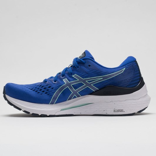 Orthofeet ASICS GEL-Kayano 28 Women's Running Shoes Lapis Lazuli Blue / Fresh Ice | WC6197023