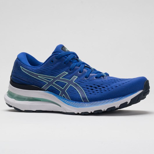 Orthofeet ASICS GEL-Kayano 28 Women's Running Shoes Lapis Lazuli Blue / Fresh Ice | WC6197023