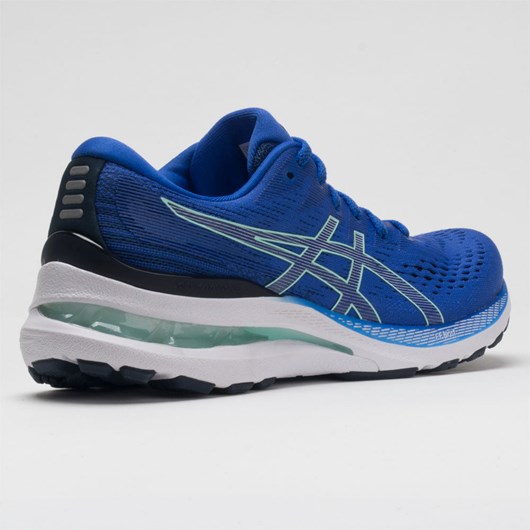 Orthofeet ASICS GEL-Kayano 28 Women's Running Shoes Lapis Lazuli Blue / Fresh Ice | WC6197023