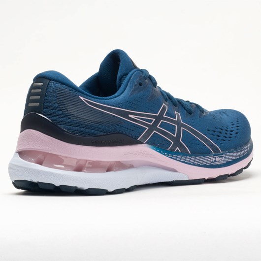 Orthofeet ASICS GEL-Kayano 28 Women's Running Shoes Mako Blue / Barely Rose | XG2381047