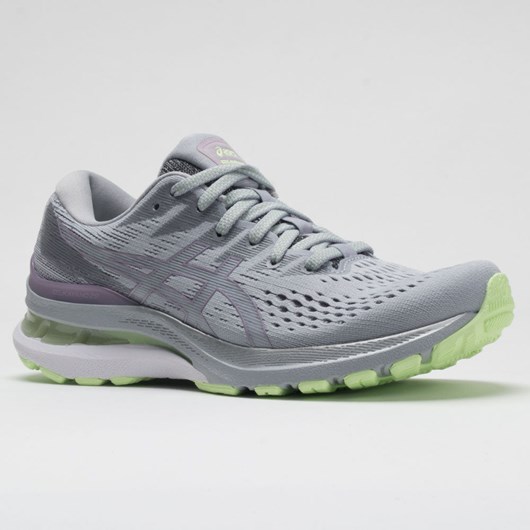 Orthofeet ASICS GEL-Kayano 28 Women's Running Shoes Piedmont Gray / Soft Lavender | YK6391280