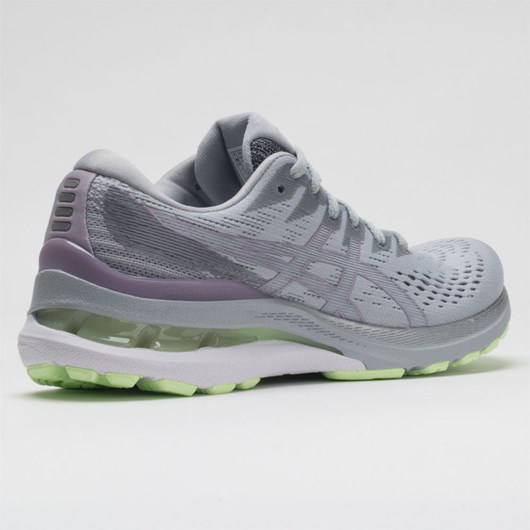 Orthofeet ASICS GEL-Kayano 28 Women's Running Shoes Piedmont Gray / Soft Lavender | YK6391280