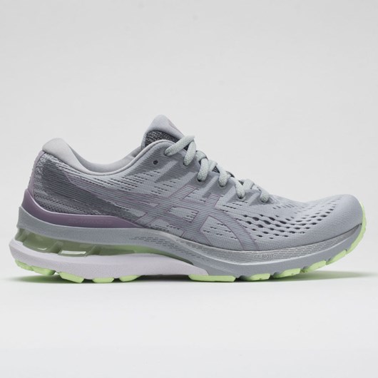 Orthofeet ASICS GEL-Kayano 28 Women\'s Running Shoes Piedmont Gray / Soft Lavender | YK6391280