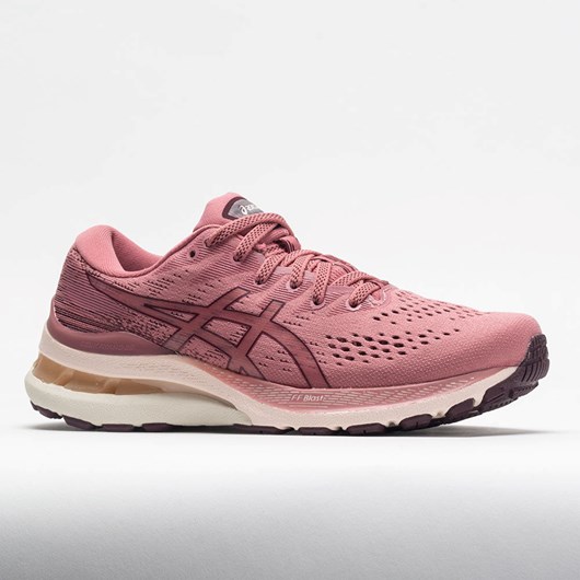 Orthofeet ASICS GEL-Kayano 28 Women's Running Shoes Smokey Rose / Deep Mars | ZW9376128