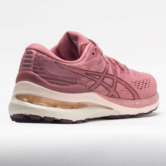 Orthofeet ASICS GEL-Kayano 28 Women's Running Shoes Smokey Rose / Deep Mars | ZW9376128