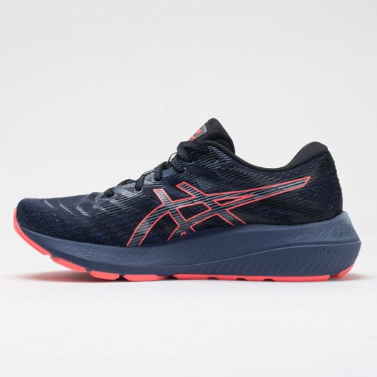 Orthofeet ASICS GEL-Kayano Lite 2 Women's Running Shoes Thunder Blue / Blazing Coral | VX9351260