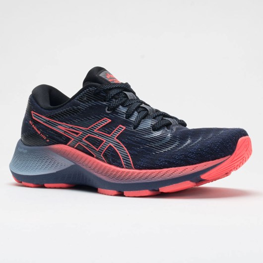 Orthofeet ASICS GEL-Kayano Lite 2 Women's Running Shoes Thunder Blue / Blazing Coral | VX9351260