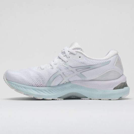 Orthofeet ASICS GEL-Nimbus 23 Women's Running Shoes White / Pure Silver | DY3845271