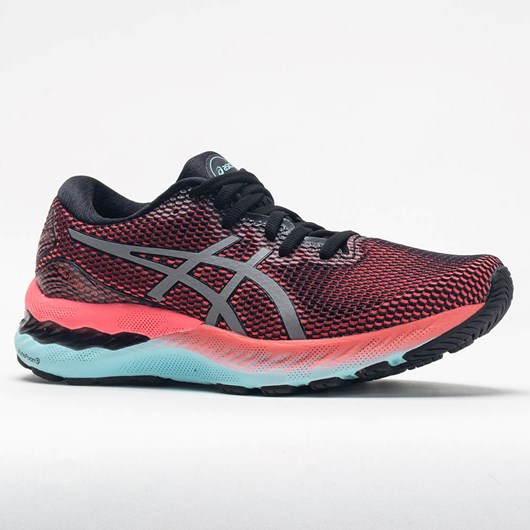 Orthofeet ASICS GEL-Nimbus 23 Women's Running Shoes Black / Pure Silver | TV2043675