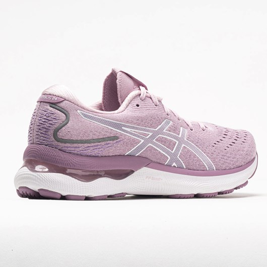 Orthofeet ASICS GEL-Nimbus Women's Running Shoes Barely Rose / White | VW0187925