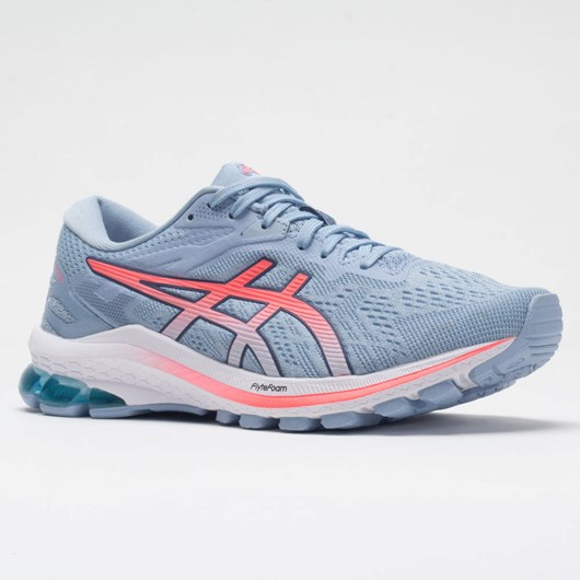 Orthofeet ASICS GT-1000 10 Women's Running Shoes Soft Sky / Blazing Coral | FY7382601