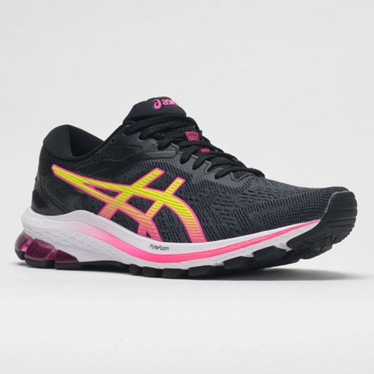 Orthofeet ASICS GT-1000 10 Women's Running Shoes Black / Hot Pink | RE4891265