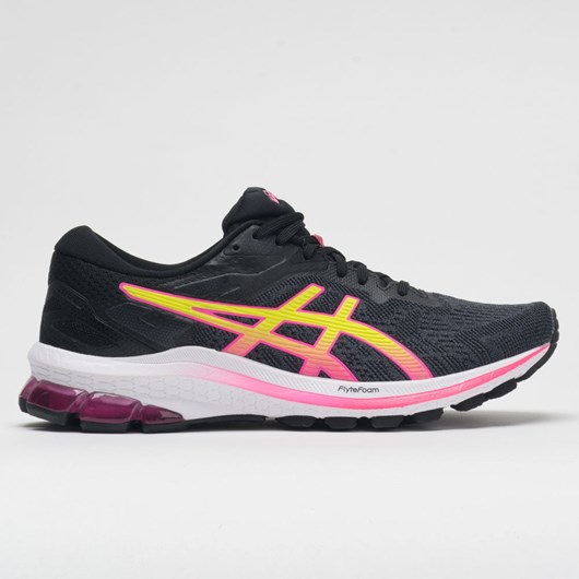 Orthofeet ASICS GT-1000 10 Women\'s Running Shoes Black / Hot Pink | RE4891265