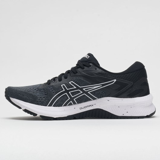 Orthofeet ASICS GT-1000 10 Women's Running Shoes Black / White | VK2741839