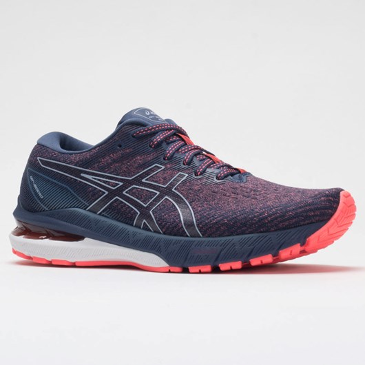 Orthofeet ASICS GT-2000 10 Women's Running Shoes Blazing Coral / Thunder Blue | ES1308456