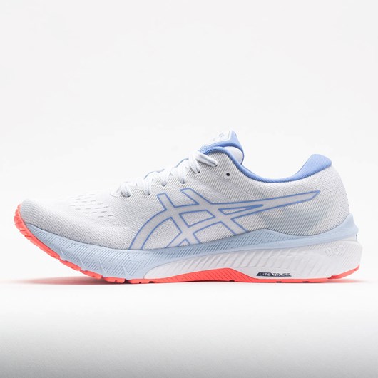 Orthofeet ASICS GT-2000 10 Women's Running Shoes White / Periwinkle Blue | RU0549721