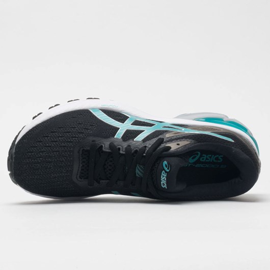 Orthofeet ASICS GT-2000 9 Women's Running Shoes Black / Techno Cyan | EL4296837