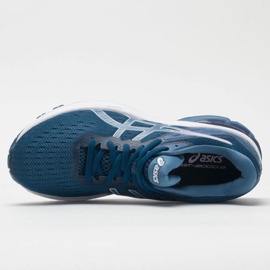 Orthofeet ASICS GT-2000 9 Women's Running Shoes Mako Blue / Gray Floss | MQ5071983