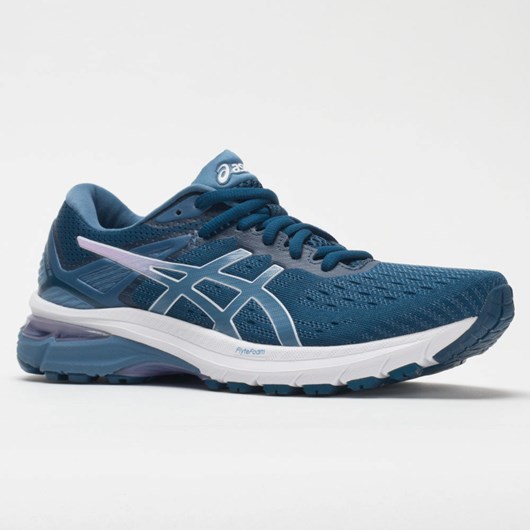 Orthofeet ASICS GT-2000 9 Women's Running Shoes Mako Blue / Gray Floss | MQ5071983