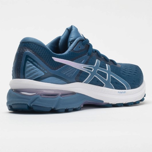 Orthofeet ASICS GT-2000 9 Women's Running Shoes Mako Blue / Gray Floss | MQ5071983