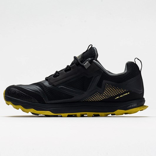 Orthofeet Altra Lone Peak All-Weather Men's Trail Running Shoes Black / Yellow | BF7154206