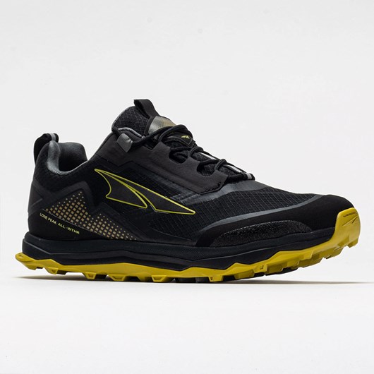 Orthofeet Altra Lone Peak All-Weather Men's Trail Running Shoes Black / Yellow | BF7154206