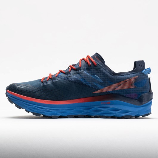 Orthofeet Altra Mont Blanc Men's Trail Running Shoes Blue / Red | RM8924610