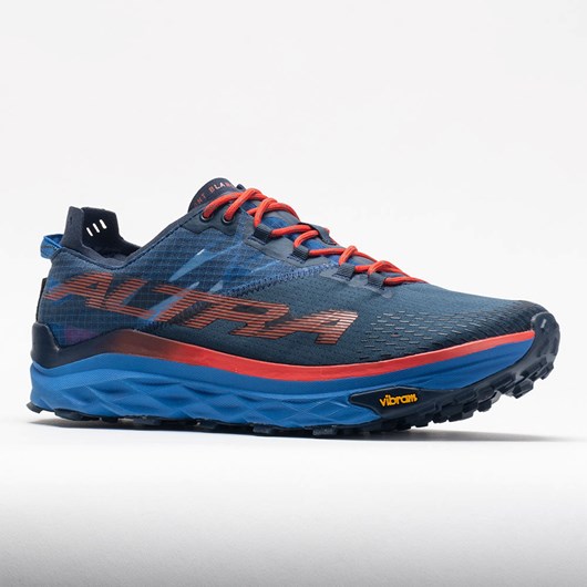 Orthofeet Altra Mont Blanc Men's Trail Running Shoes Blue / Red | RM8924610