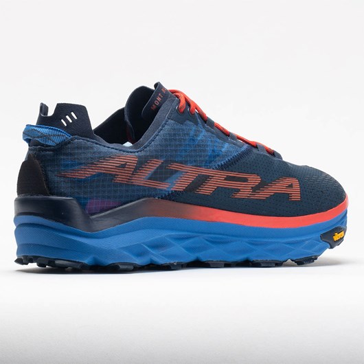 Orthofeet Altra Mont Blanc Men's Trail Running Shoes Blue / Red | RM8924610