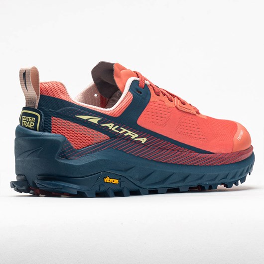 Orthofeet Altra Olympus 4 Lady Men's Trail Running Shoes Navy / Coral | EI9210634