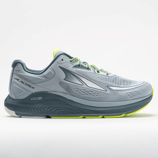 Orthofeet Altra Paradigm 6 Men\'s Running Shoes Gray / Lime | AK6802439