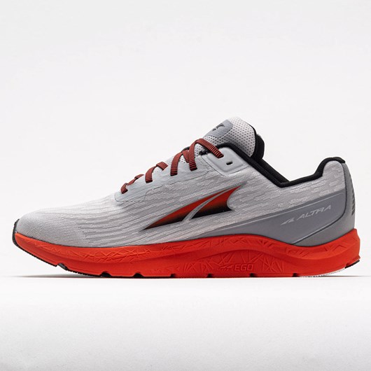 Orthofeet Altra Rivera Men's Running Shoes Gray / Orange | QH7435296