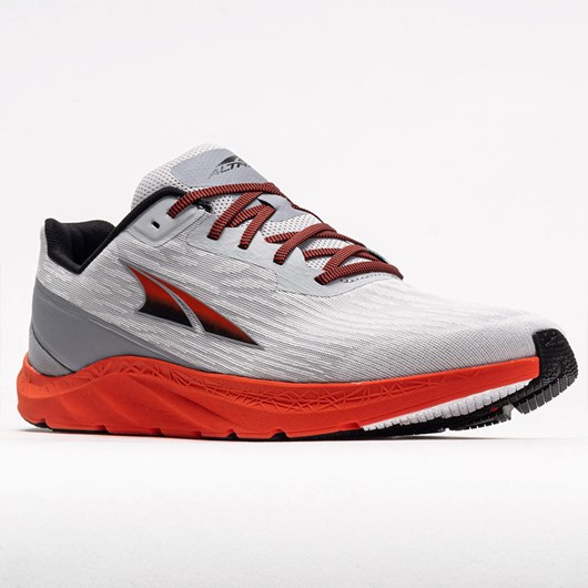 Orthofeet Altra Rivera Men's Running Shoes Gray / Orange | QH7435296