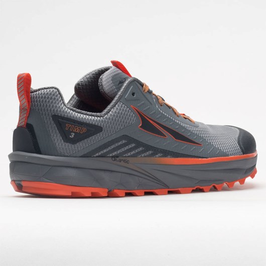 Orthofeet Altra Timp 3 Men's Trail Running Shoes Gray / Orange | HW7031268