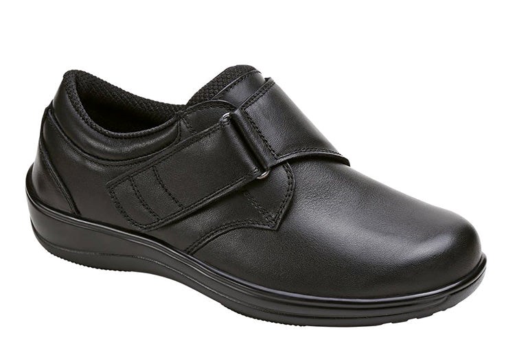 Orthofeet Arcadia Orthotic Women\'s Casual Shoes Black | VJ3847901
