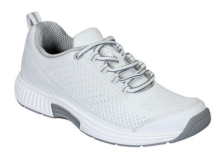 Orthofeet Athletic Walking Orthotic Women\'s Sneakers White | JL9538207